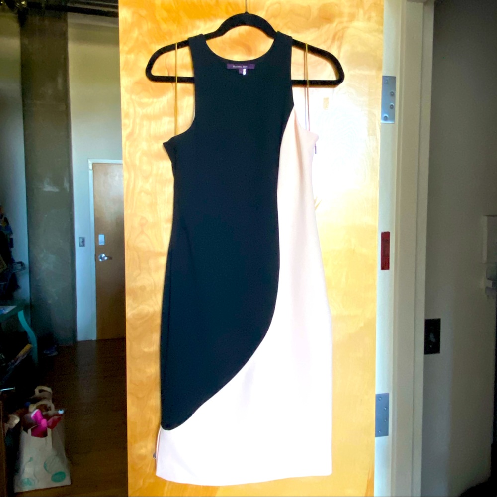 Rachel Roy Sculpted Colorblock Dress